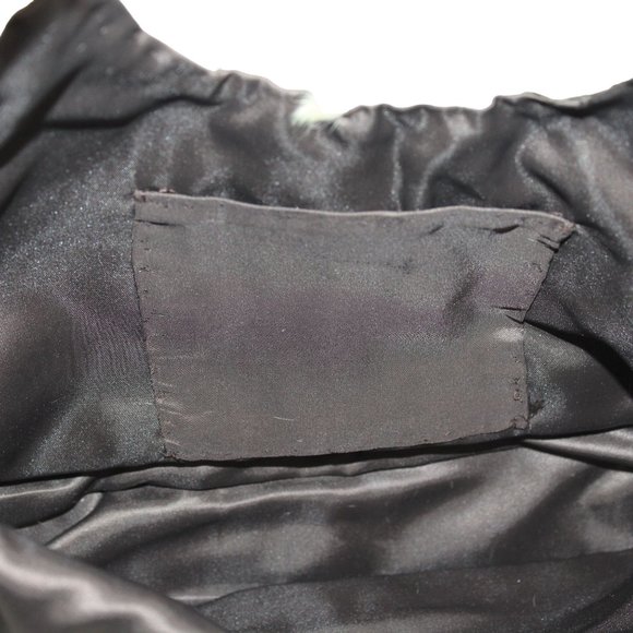 Handmade Cowhide Calf Hair Shoulder Lined Leather Embellished Purse Bag - Picture 13 of 14